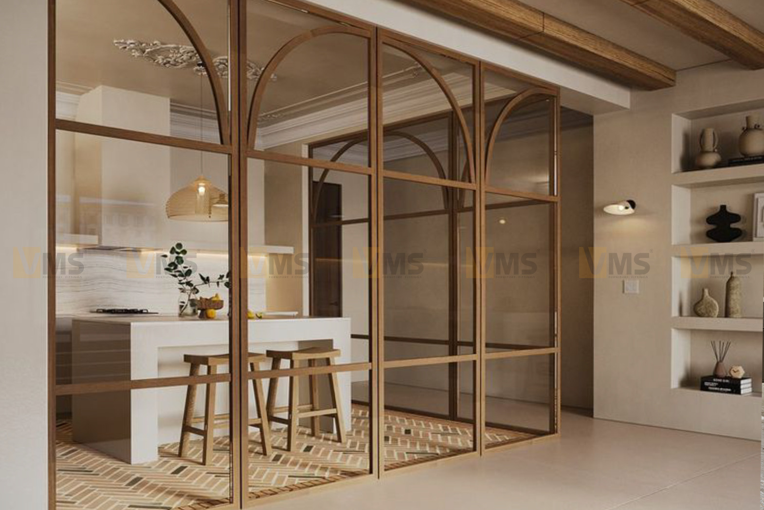How to be more creative with glass to expand space within your home